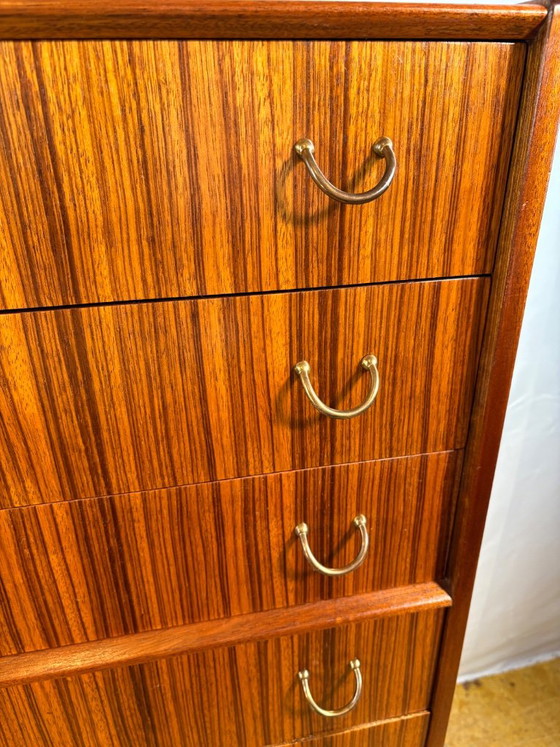 Vintage G-Plan Librenza Tola Bois Tallboy | Années 1950 | E. Gomme. Un superbe exemple de design britannique (photo 5 of 9)
