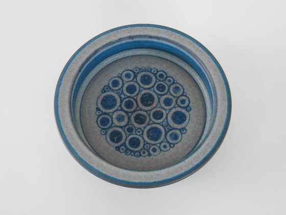 Image 1 of Ciotola in ceramica blu, design danese, anni '60, produttore: MA&S, designer: Marianne Starck