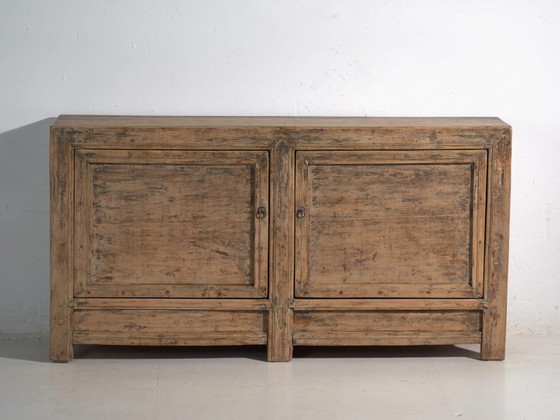 Antique sideboard in pine wood – China, circa 1930 – Iron (photo 23 of 40)