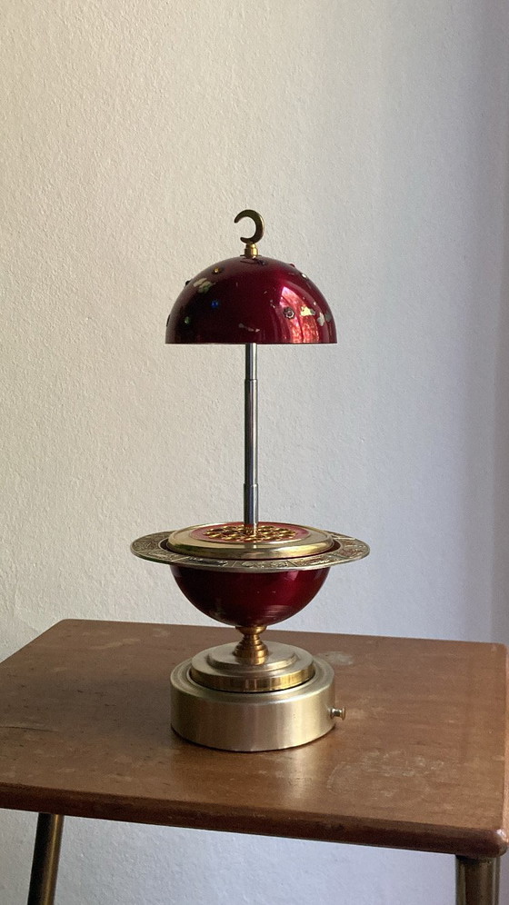 Image 1 of Portasigarette pianeta vintage con carillon 