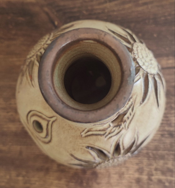 Image 1 of Vallauris ceramic lamp base by Fonck & Mateo