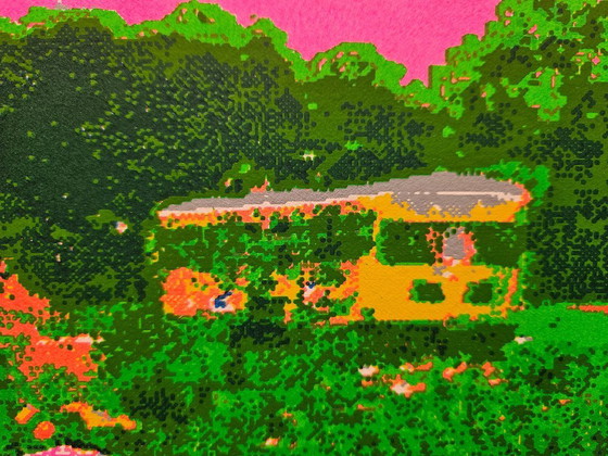 Image 1 of Sérigraphie sur papier épais Henk Van Der Vet Raalte