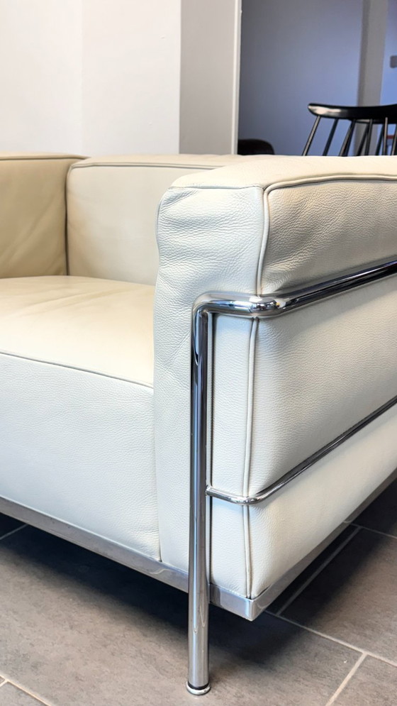 Image 1 of Cassina LC 3 Sofa LC3 Sessel LC10 Tisch