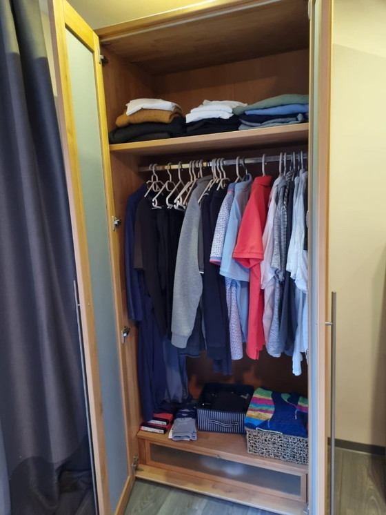 Image 1 of ¡Hülsta ahora! n.º 3: 2 armarios + 2 cómodas/aparadores altos de aliso macizo