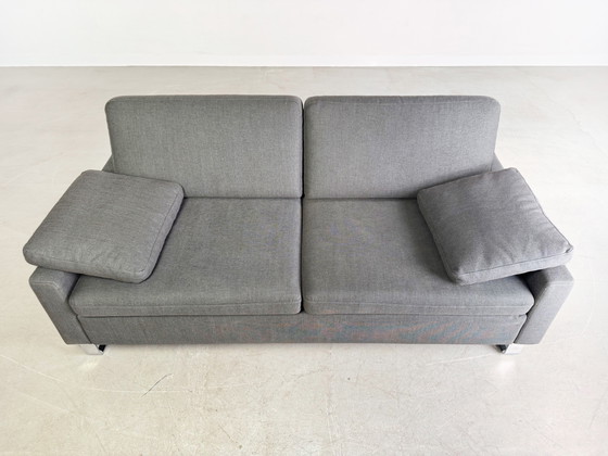 Image 1 of 10x Brühl Alba two-seater sofa 55/70 as good as new Design Couch 185cm