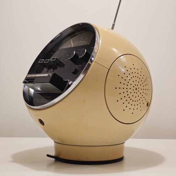 Image 1 of Radio vintage Weltron Space Ball 2001 a 8 tracce con Bluetooth