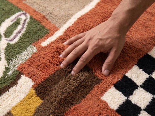 Handmade Carpet 2.5x1.5 – vloerkleden en tapijten, Textile, Wool (photo 2 of 6)