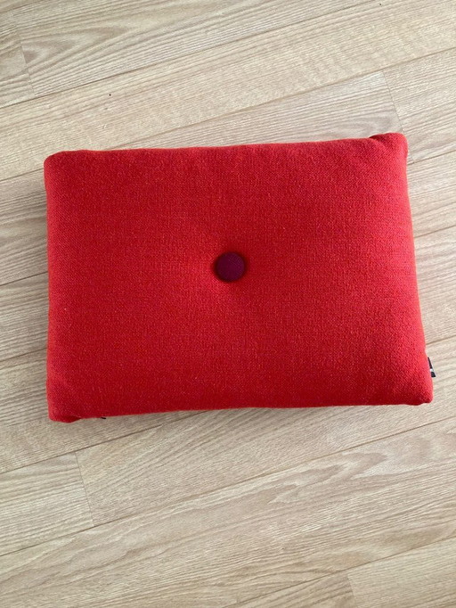 Hay dot cushion