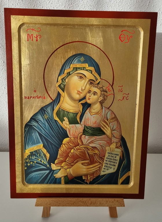 Image 1 of Madonna and Child Greek icon