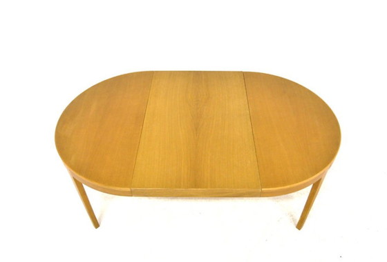 Scandinavische Eiken Eettafel, 1960, Scandinavian (foto 4 van 7)