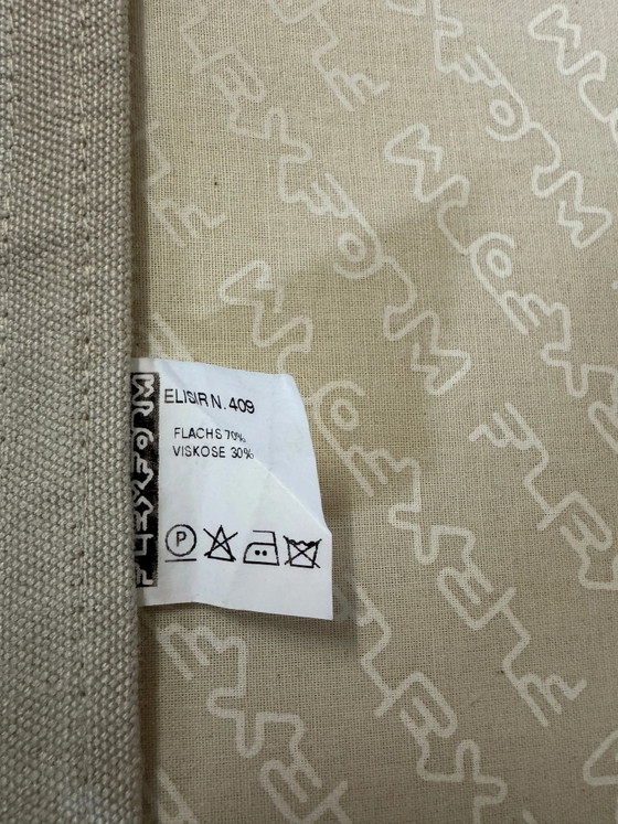 Image 1 of Flexform Groundpiece Designer Sofa Stoff Beige Modular Ecksofa Daunenfüllung