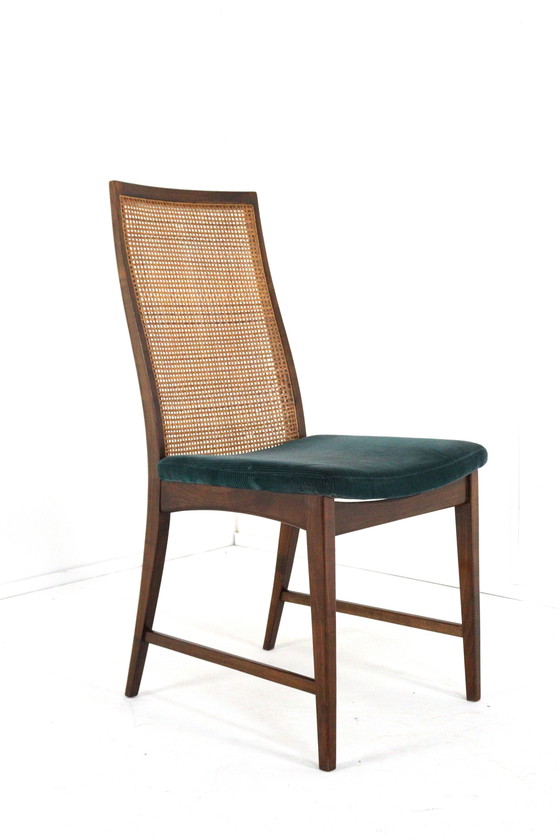 Image 1 of Ensemble de 6 chaises de salle à manger vintage 'Medebach'.