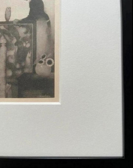 Image 1 of Jan Mankes 1889-1920 / Heliogravure originale Madre nella stanza 1923
