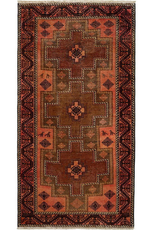 Hand-knotted Heritage rug 230 x 120 cm
