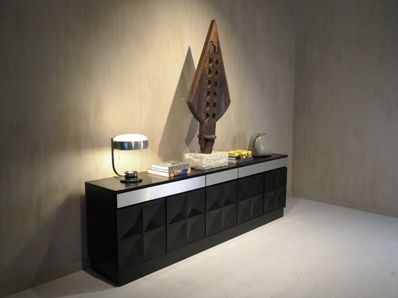 Image 1 of Brutalistische Anrichte von Jean Batenburg für MI 1970