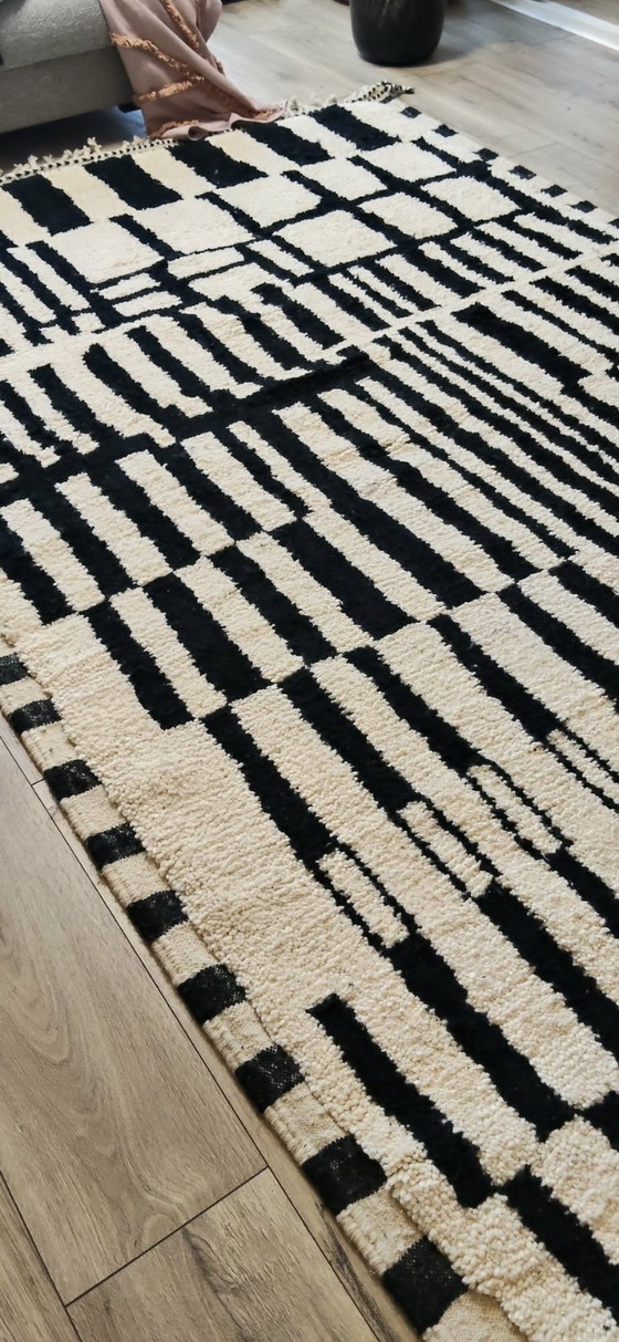 Image 1 of Berbertapijt vloedkleed nieuw wol 200 cm x 300 cm marokkaans