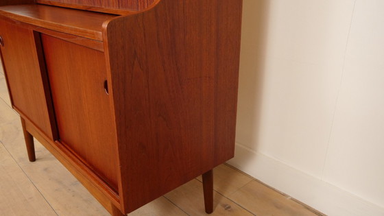 Image 1 of Vintage boekenkast | Secretaire | Teak | Johannes Sorth