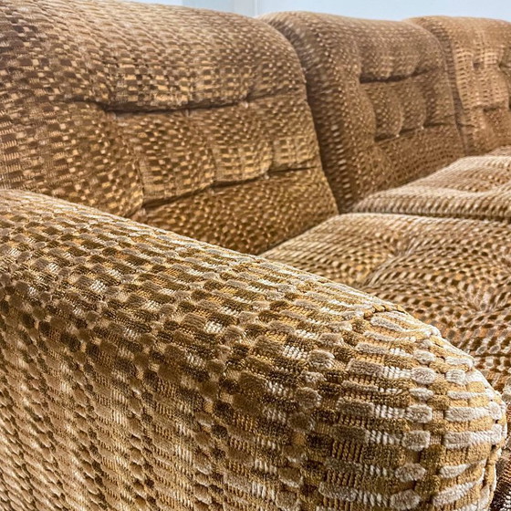 Image 1 of Vintage modulaire elementenbank – jaren 70 - Mid Century Modern