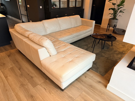 Image 1 of Natuzzi hoekbank