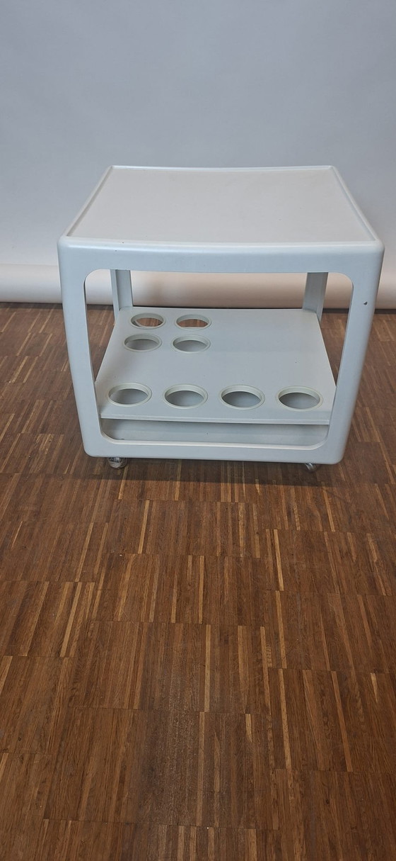 Image 1 of Space Age bar cart