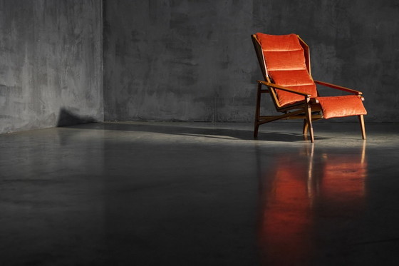 Image 1 of Modello 811 Lounge Chair von Gio Ponti für Cassina, Italien, 1950er Jahre