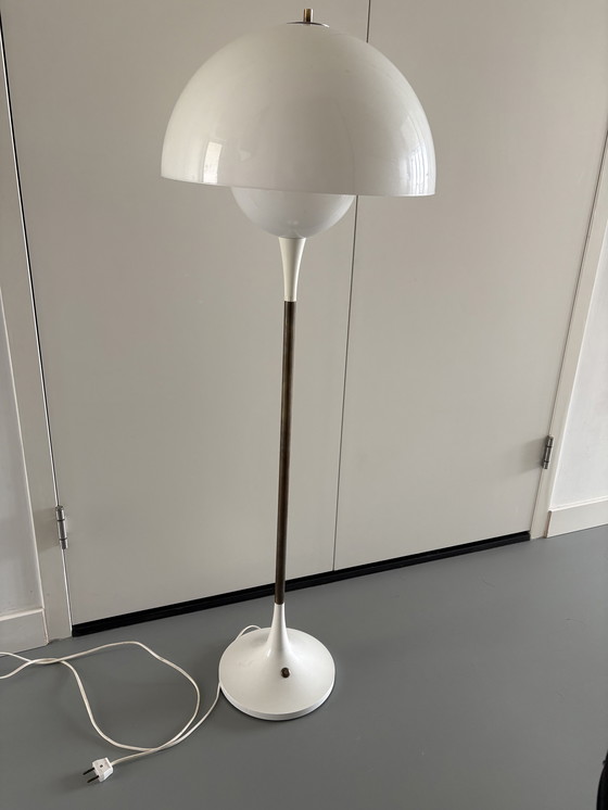 Image 1 of Lampada da terra danese degli anni '70 di Bent Karlby