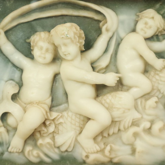 Image 1 of Targhe in alabastro Biggs and Sons London