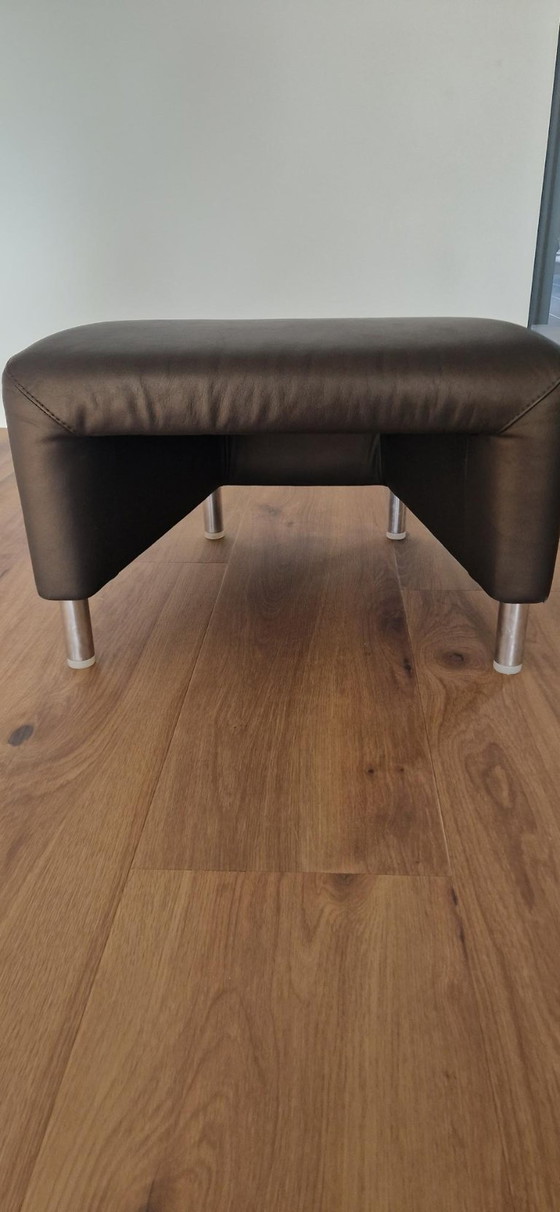 Image 1 of Leolux Goncharov 2-Sitzer-Sofa mit Hocker