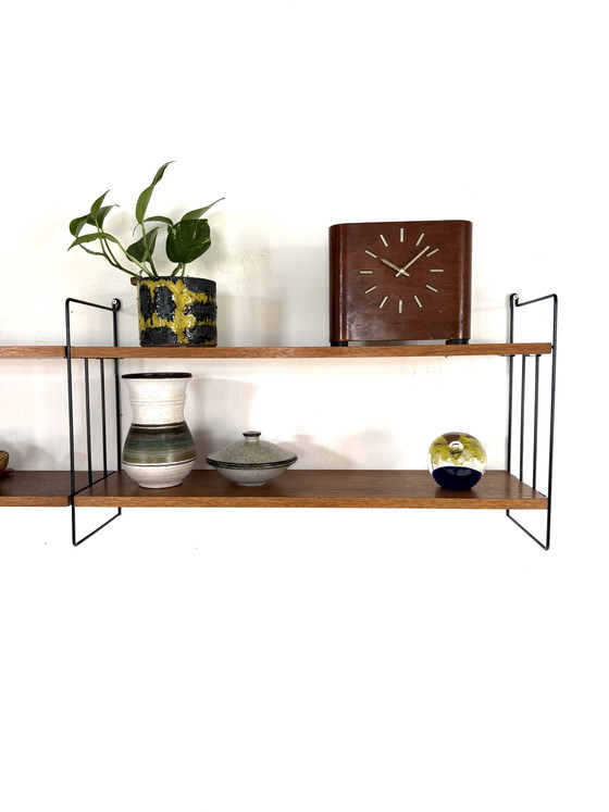 Image 1 of Mensola da parete vintage in teak, WHB Germania '60