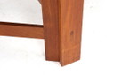 Tavolo da pranzo pieghevole in teak danese "Skovlund" vintage