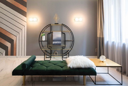 Hollywood Regency Etagere-Regal, 1970er Jahre