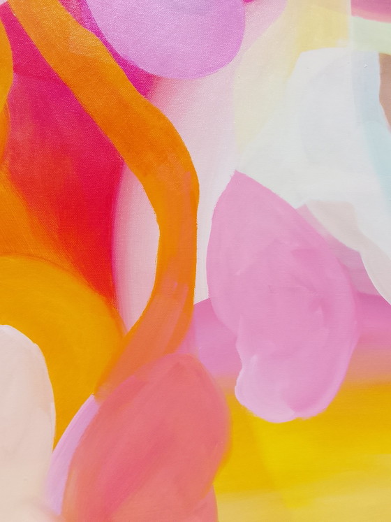 Acrylic painting #Homeberry 100x100cm – joart, Paintings & Drawings, Canvas (photo 11 of 15)