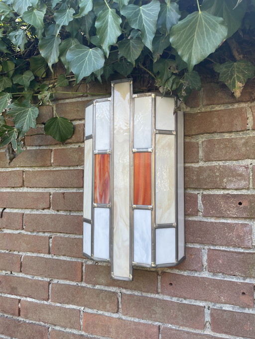 Decoración de pared de vidrieras o lámpara de pared