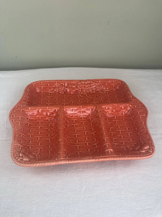 Plat en céramique à compartiments – Vaisselle, Porcelain, Vintage (photo 7 of 7)