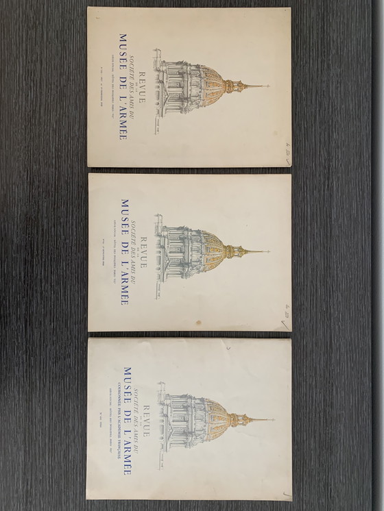 Image 1 of Revue de la Société d’amis du musée de l’armée - Hôtel des Invalides 1958/1961 Édition spéciale 