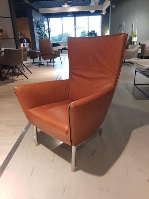 Foxx Cognac Armchair Label – Fauteuils, Leather, Design (photo 3 of 4)