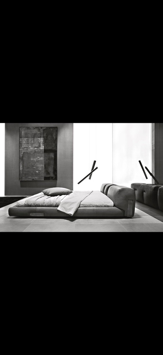 Ceccotti - Vincenzo De Cotiis - Letto - Pelle Oro - Ceccotti DC-bed Best – Letti matrimoniali, Legno (photo 4 of 5)