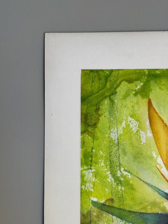 Image 1 of Eugène Eechaut (1928-2019) - Strelitzie - 1968. Signé