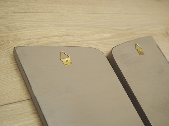 Image 1 of Set of Two Mirrors, Danish Design, 1960s, Production: Denmark