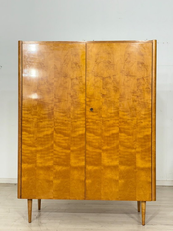 Image 1 of Armadio per la biancheria di metà secolo, mobile, guardaroba, vintage