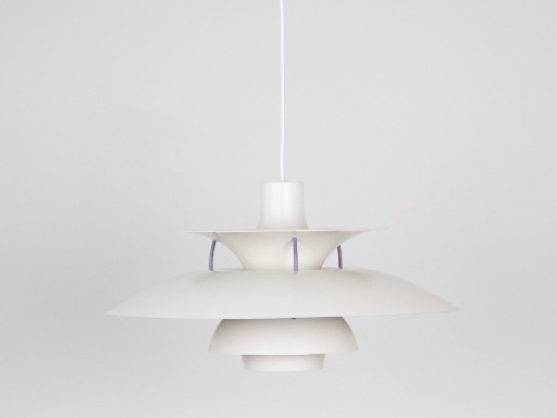 Lampada a sospensione vintage danese PH 5 di Poul Henningsen, Louis Poulsen, 1958