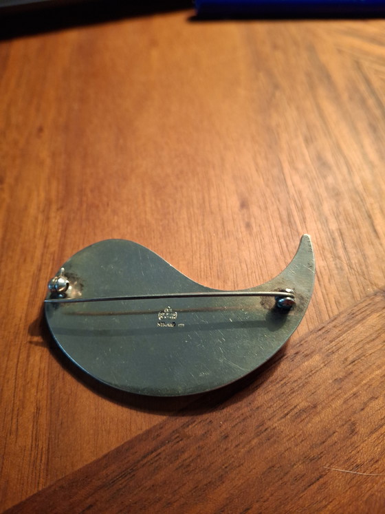 Image 1 of Spilla vintage danese in argento sterling