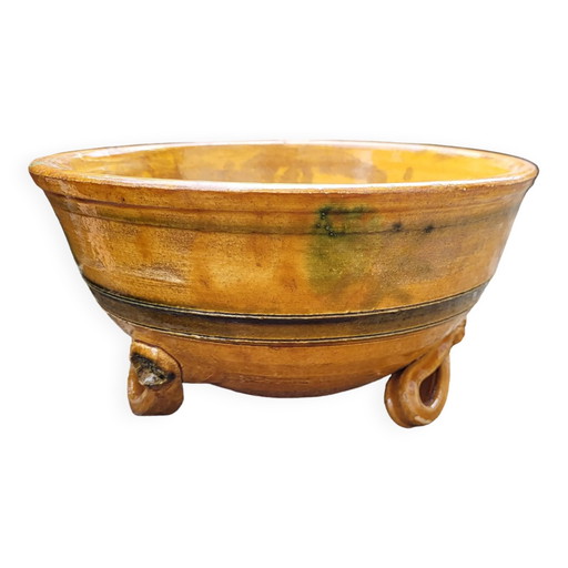 Stoneware pot/cache pot