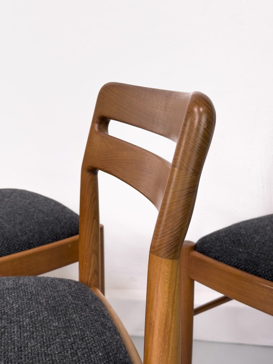 Image 1 of Sillas de comedor danesas de teca de H. W. Klein para Bramin, años 60, juego de 6