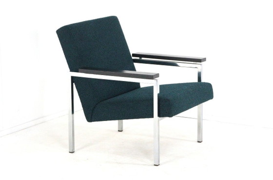 Image 1 of Gijs van der Sluis fauteuil no 30 stoel nieuw gestoffeerd vintage