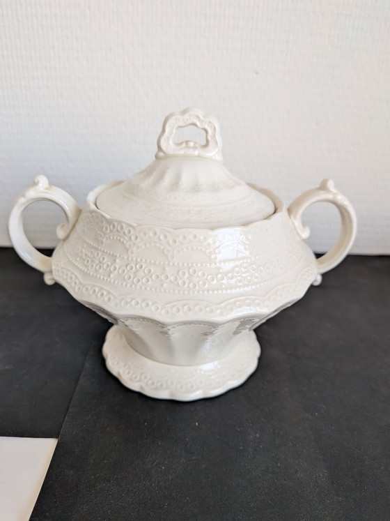 Image 1 of Servizio da tè Spode Jewel (teiera, lattiera, zuccheriera)