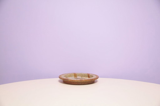 bruine keramieken schaal Axella