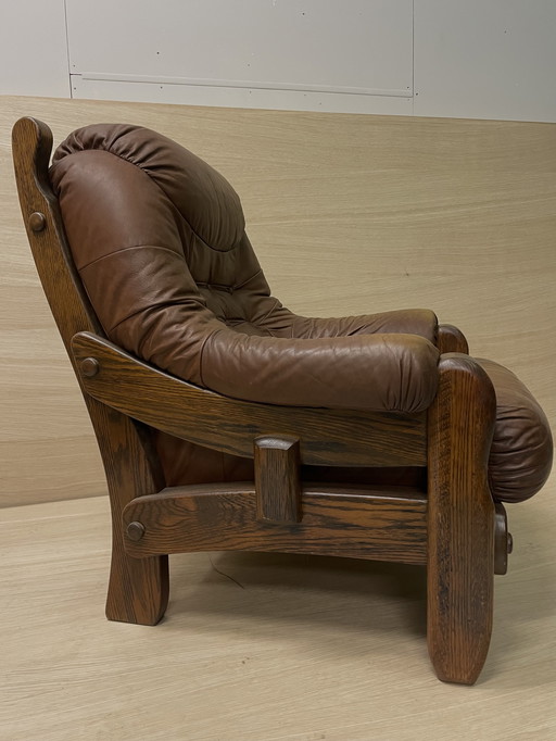 Sillón brutalista de los años 70