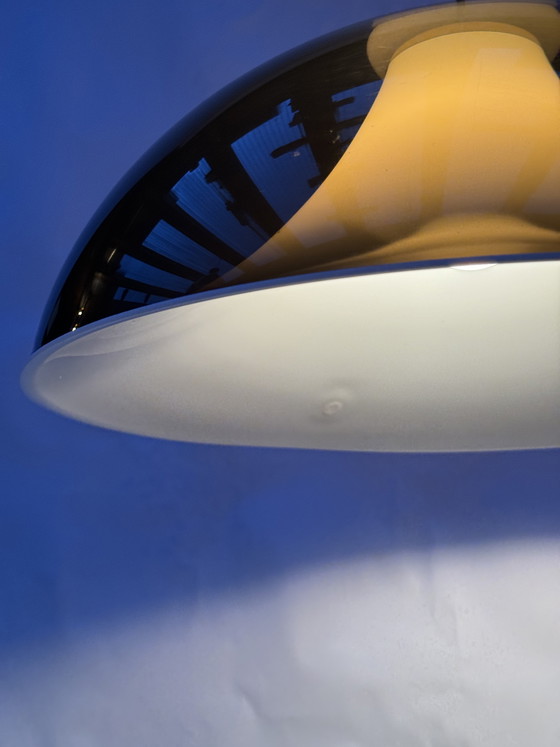 Image 1 of Vintage Artimeta Elio Martinelli hanglamp, jaren 70, mid-century space age stijl.