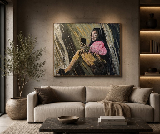 Artwork "Selfie" by Th. G. Kellnberger